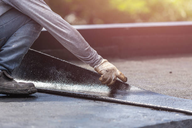 Professional Waterproofing technician working in Michigan, MI